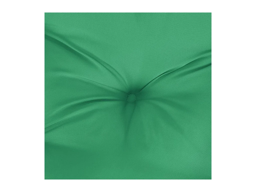 Coussins de chaise à dossier bas lot de 6 vert tissu oxford