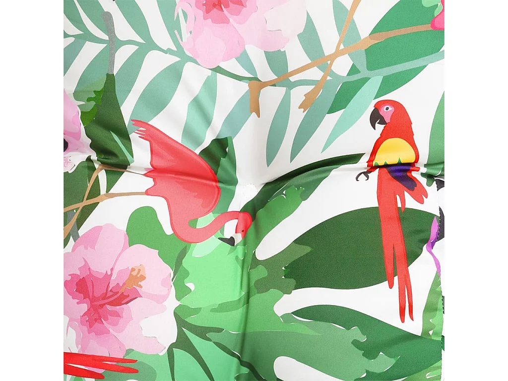 Cojines para silla 4 unidades tela Oxford multicolor 50x50x7 cm