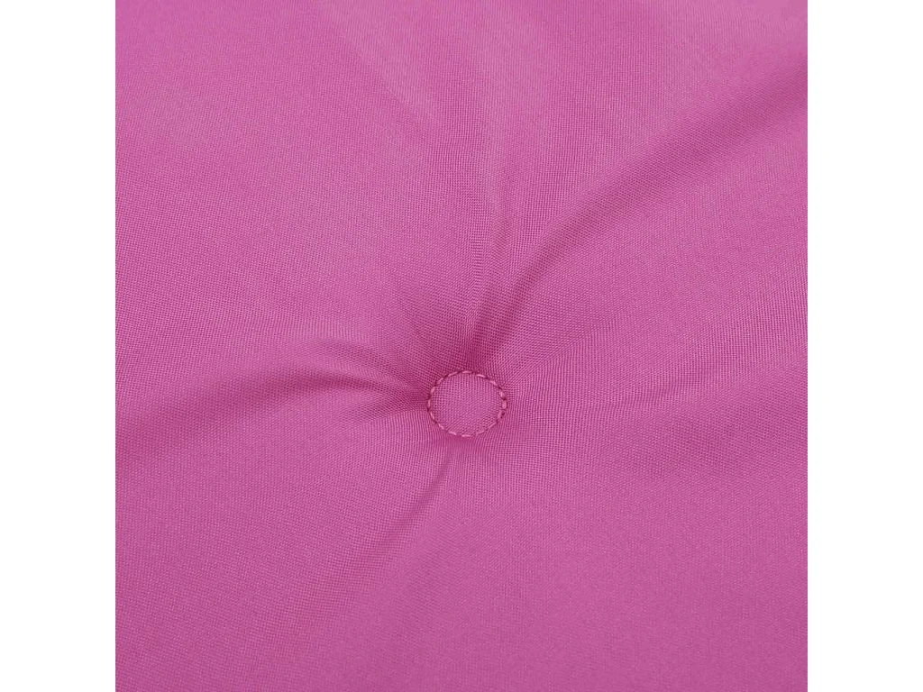Cojines para silla con respaldo bajo 6 unidades tela rosa