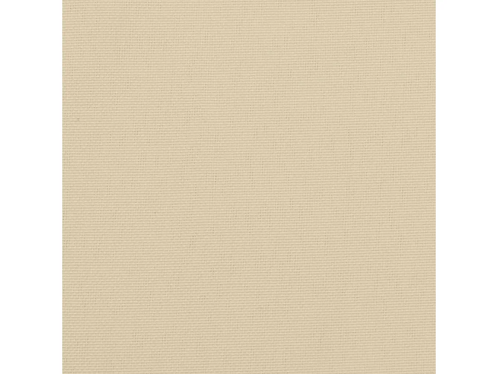 Stoelkussens 6 st lage rug oxford stof beige