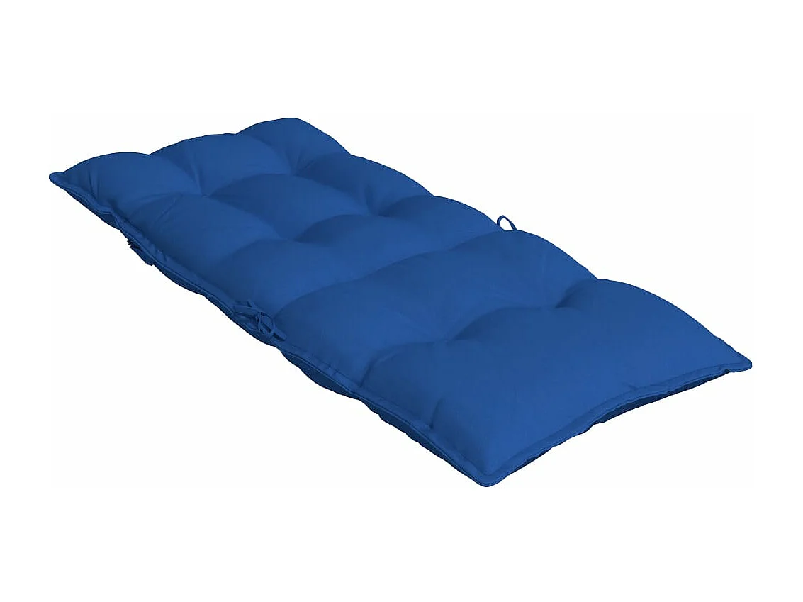 Coussins de chaise à dossier haut lot de 6 bleu royal