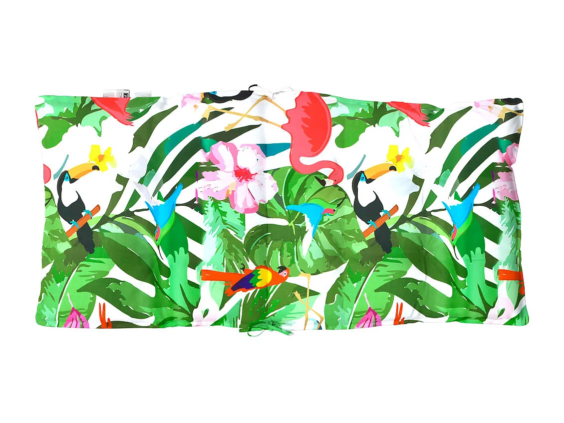 Coussins de chaise à dossier bas lot de 4 multicolore