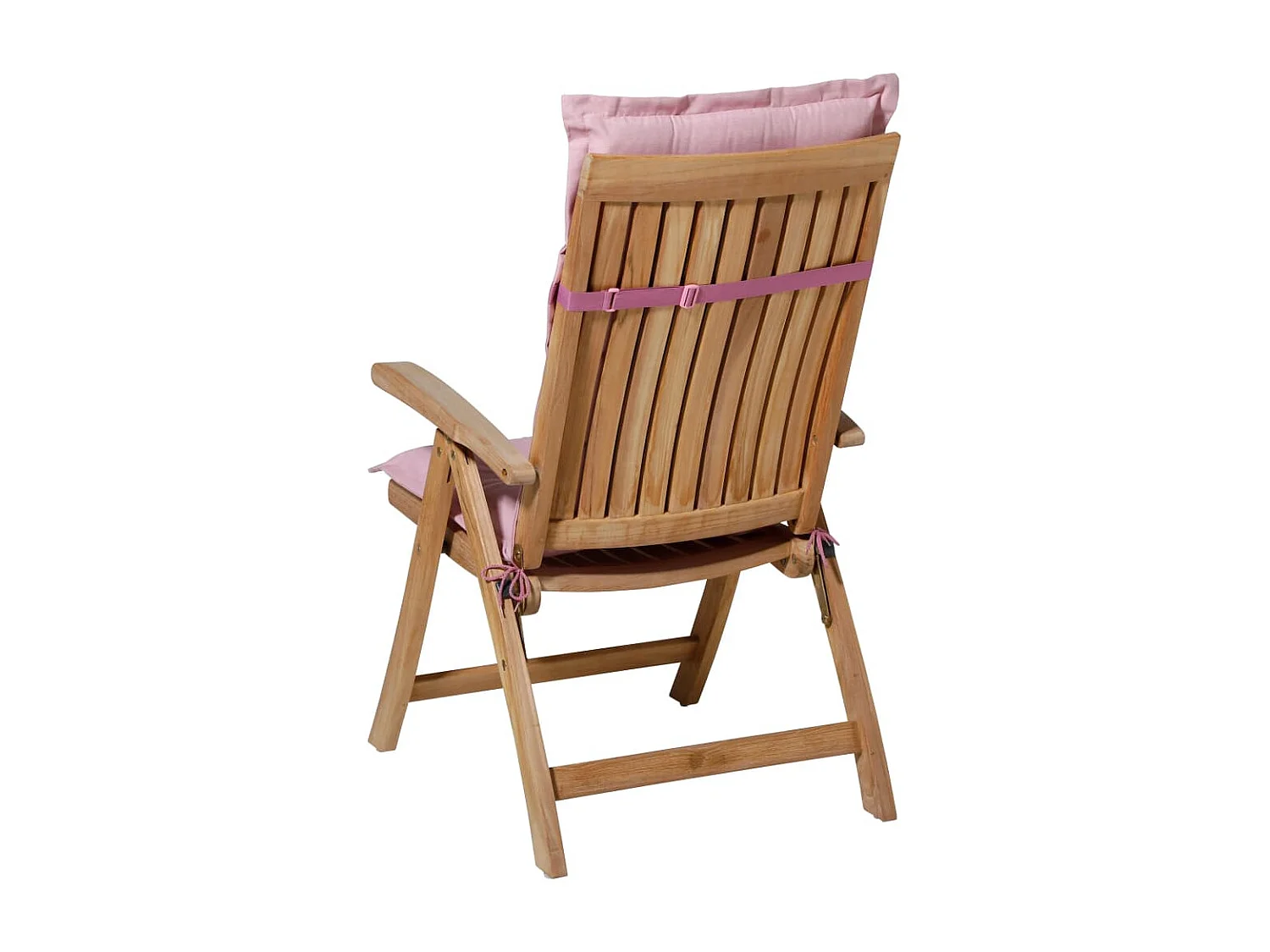 Almofadão cadeira encosto alto Panama 123x50 cm rosa suave