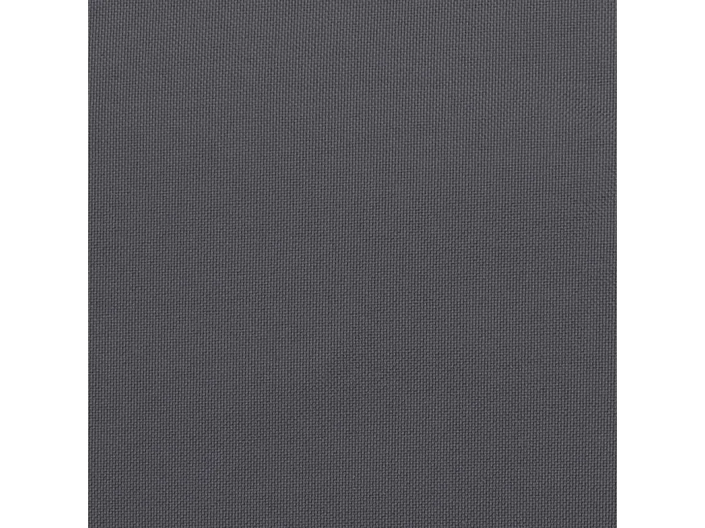 Coussins de chaise 2 pièces anthracite 40x40x7 cm tissu oxford