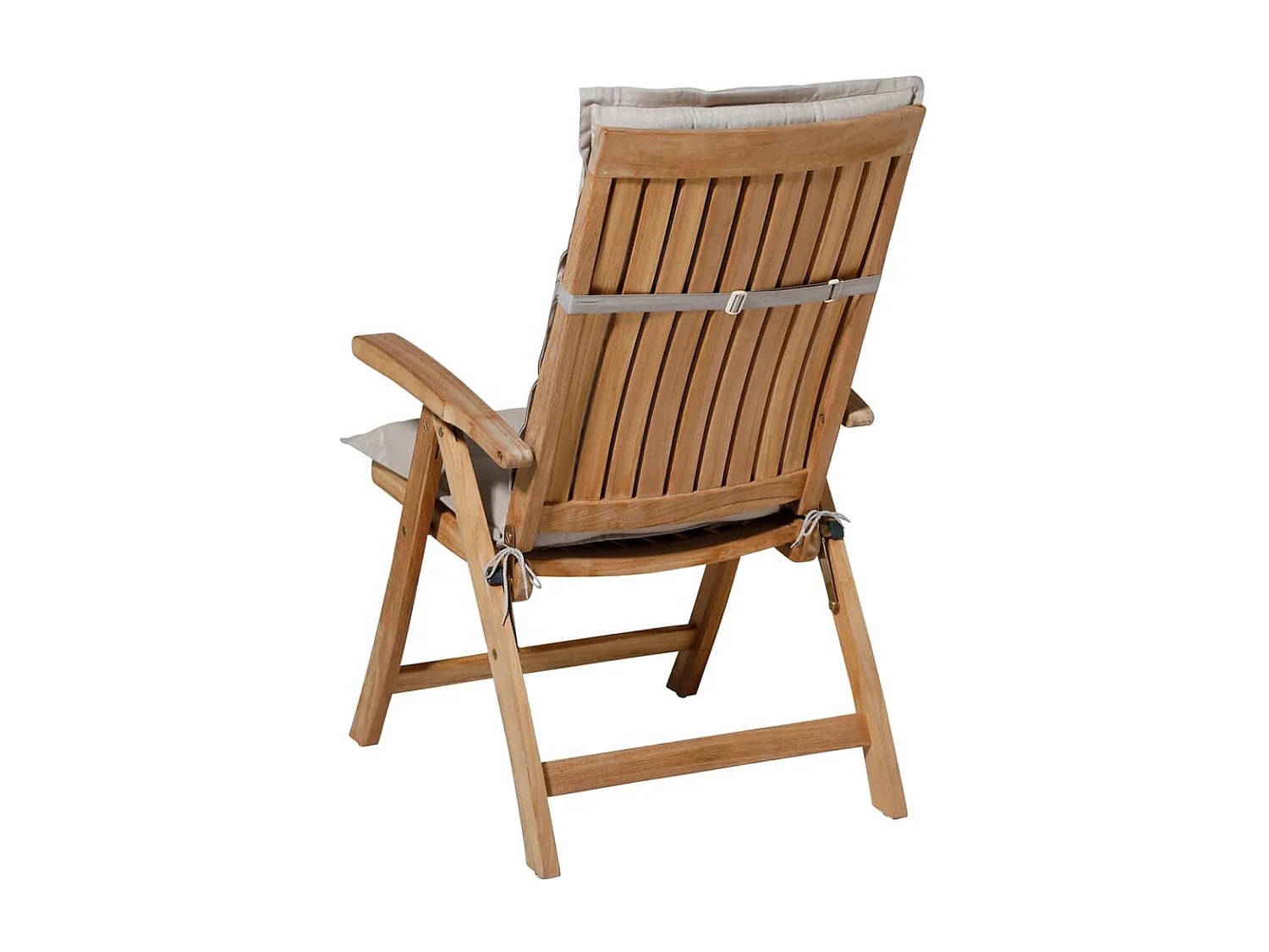 Almofadão cadeira encosto alto Panama 123x50cm bege-claro