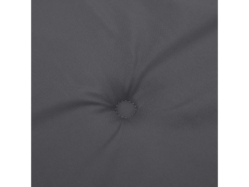 Coussins de chaise à dossier haut lot de 6 anthracite