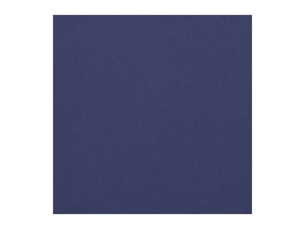 Stoelkussens 6 st hoge rug stof marineblauw