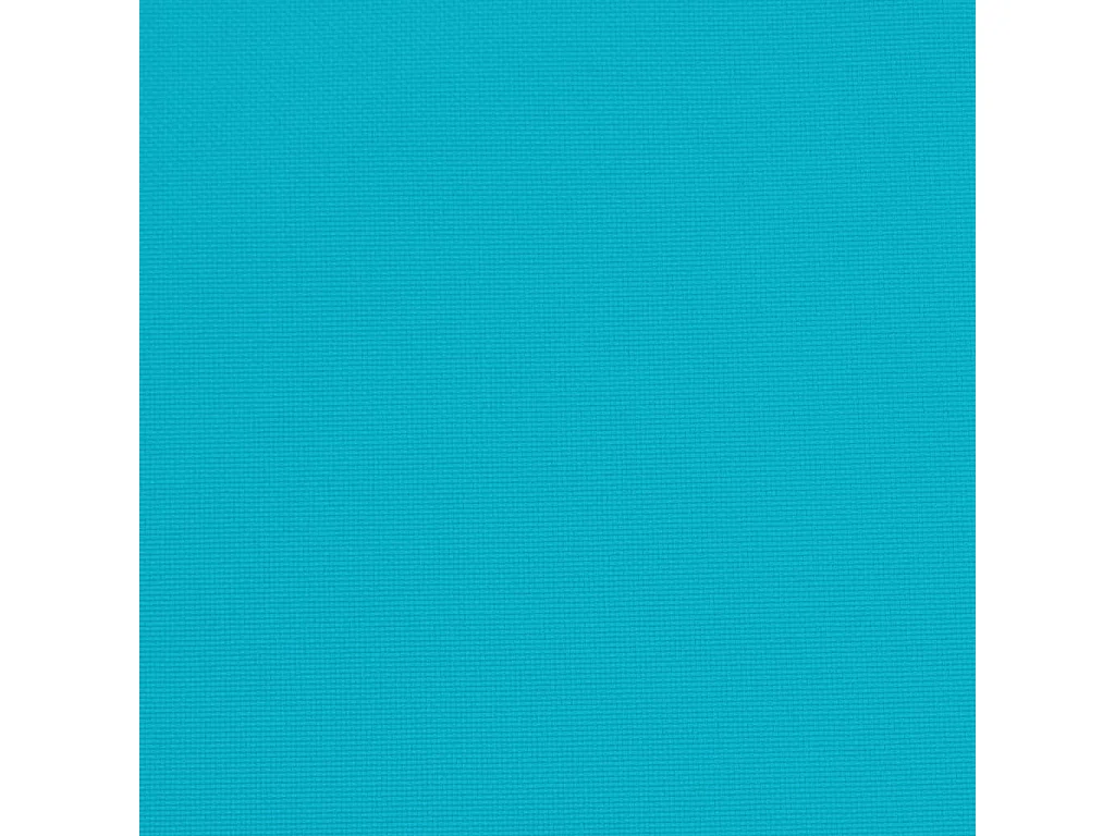 Coussins de chaise à dossier haut 4 pièces turquoise tissu