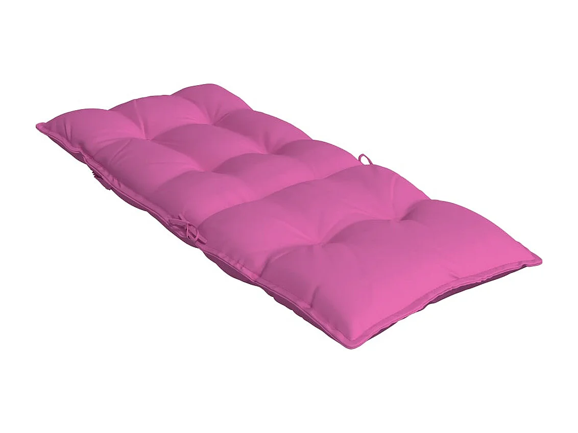 Coussins de chaise à dossier haut lot de 6 rose tissu oxford
