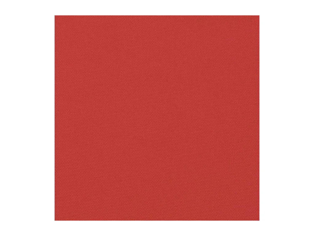Coussins de palette 2 pièces rouge tissu