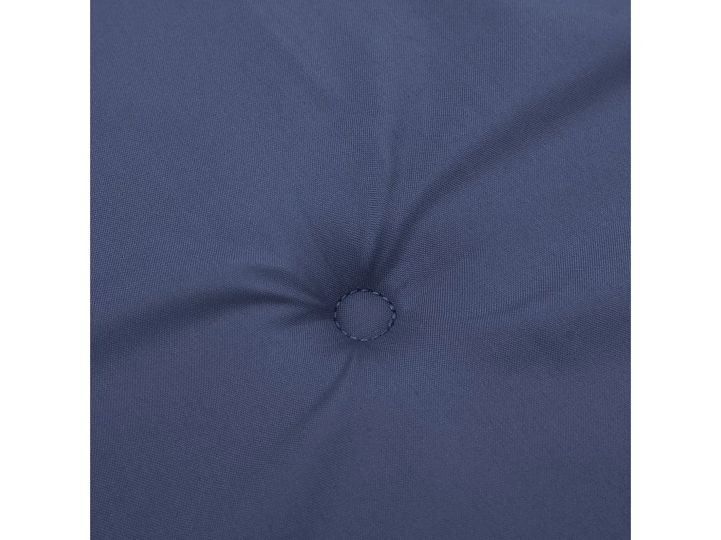 Coussins de palette lot de 2 bleu marine 40x40x3 cm