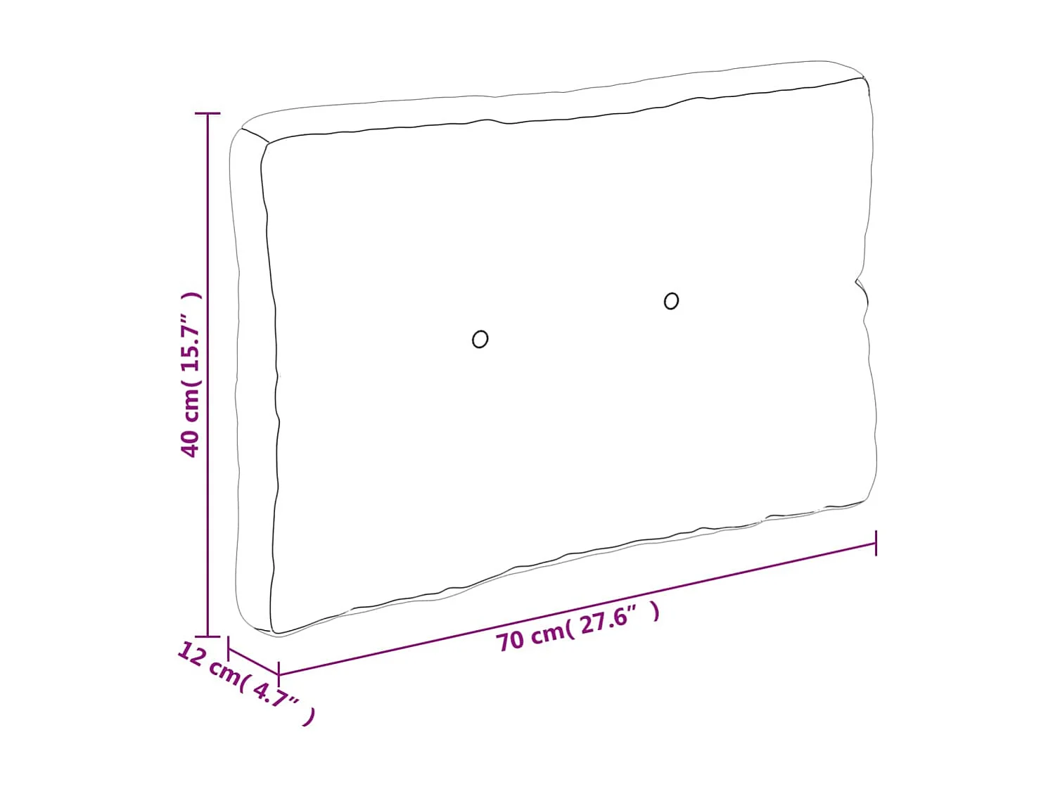 Coussins de palette 5 pièces motif à carreaux rouge tissu