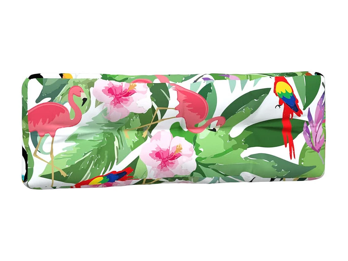 Coussins de palette lot de 5 multicolore tissu