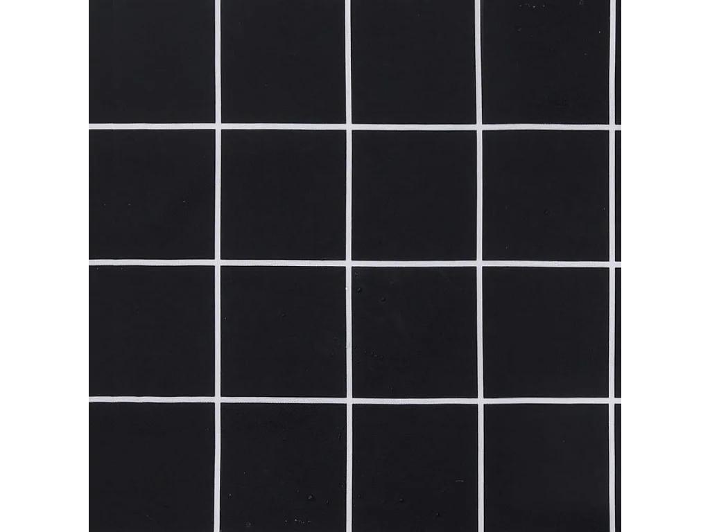 Almofadão móveis paletes 60x60x8 cm tecido oxford xadrez preto