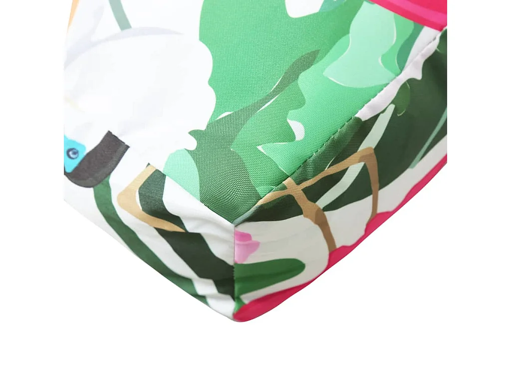 Coussin de palette multicolore 58x58x10 cm tissu Oxford