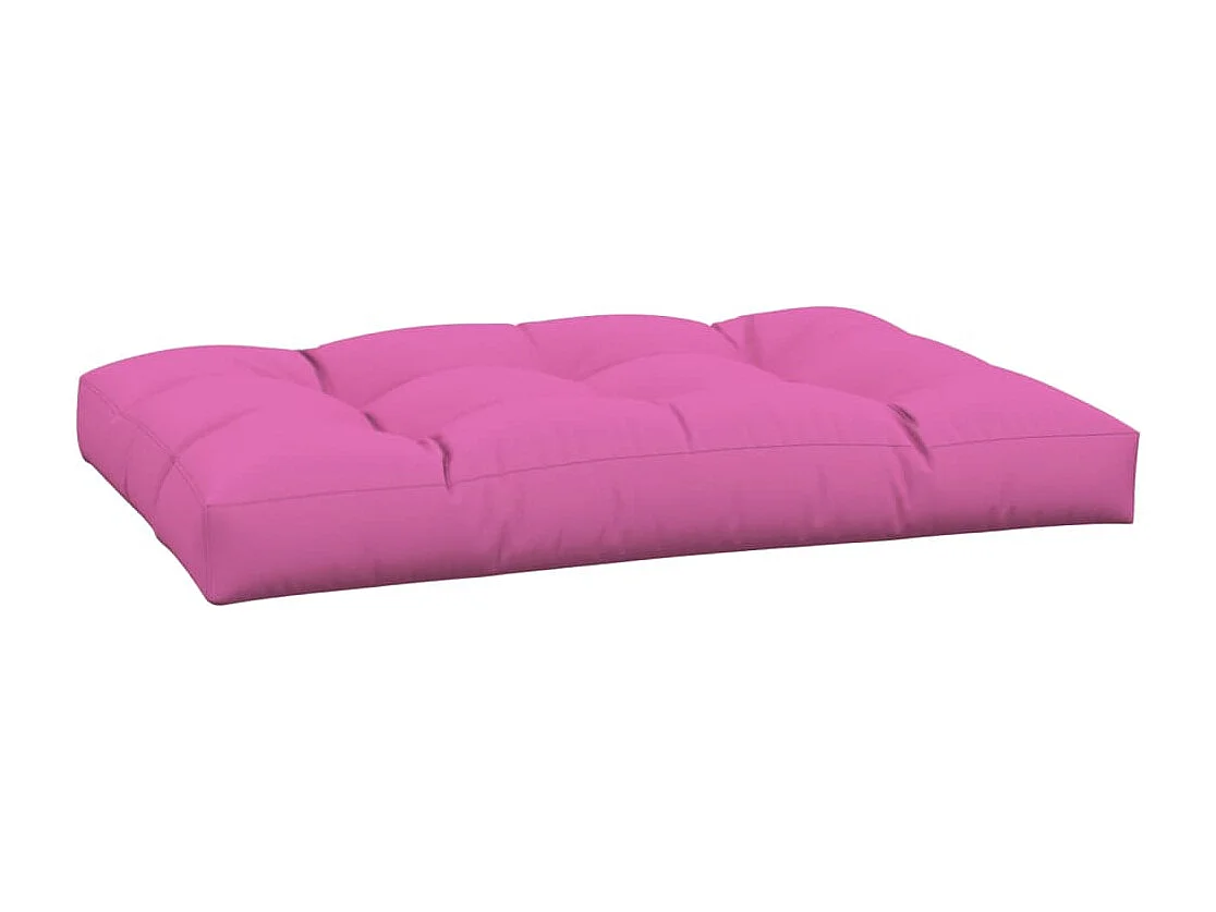 Coussin de palette Rose 120x80x12 cm tissu