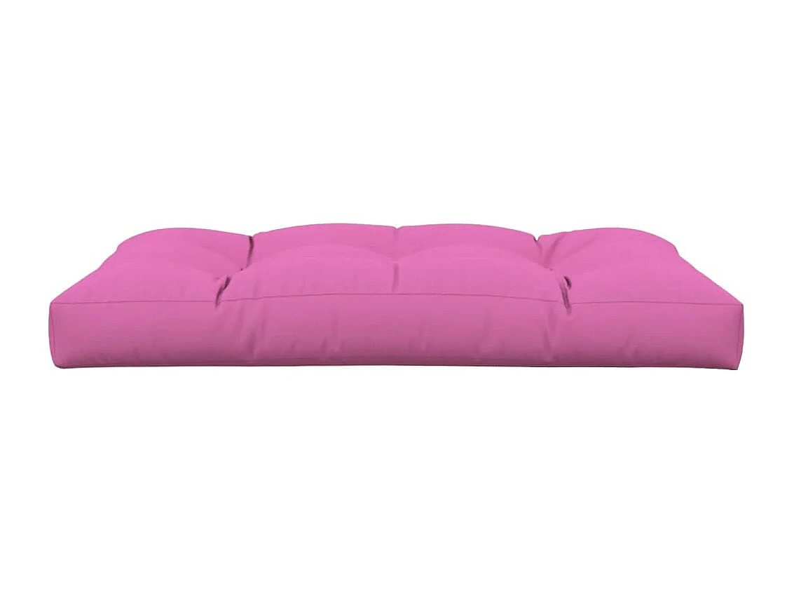 Coussin de palette Rose 120x80x12 cm tissu