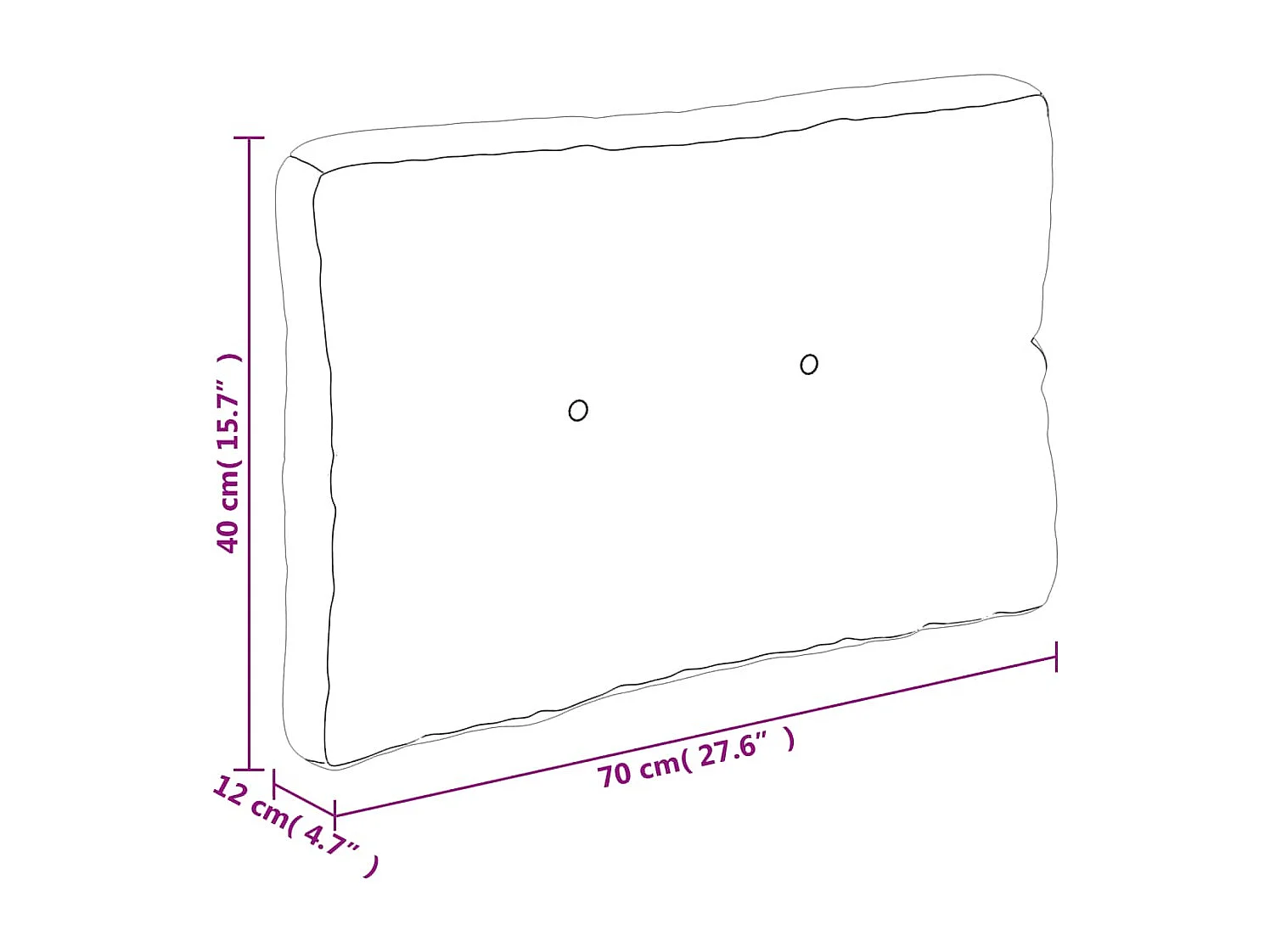 Cojines para sofá de palets 5 unidades tela estampado de hojas