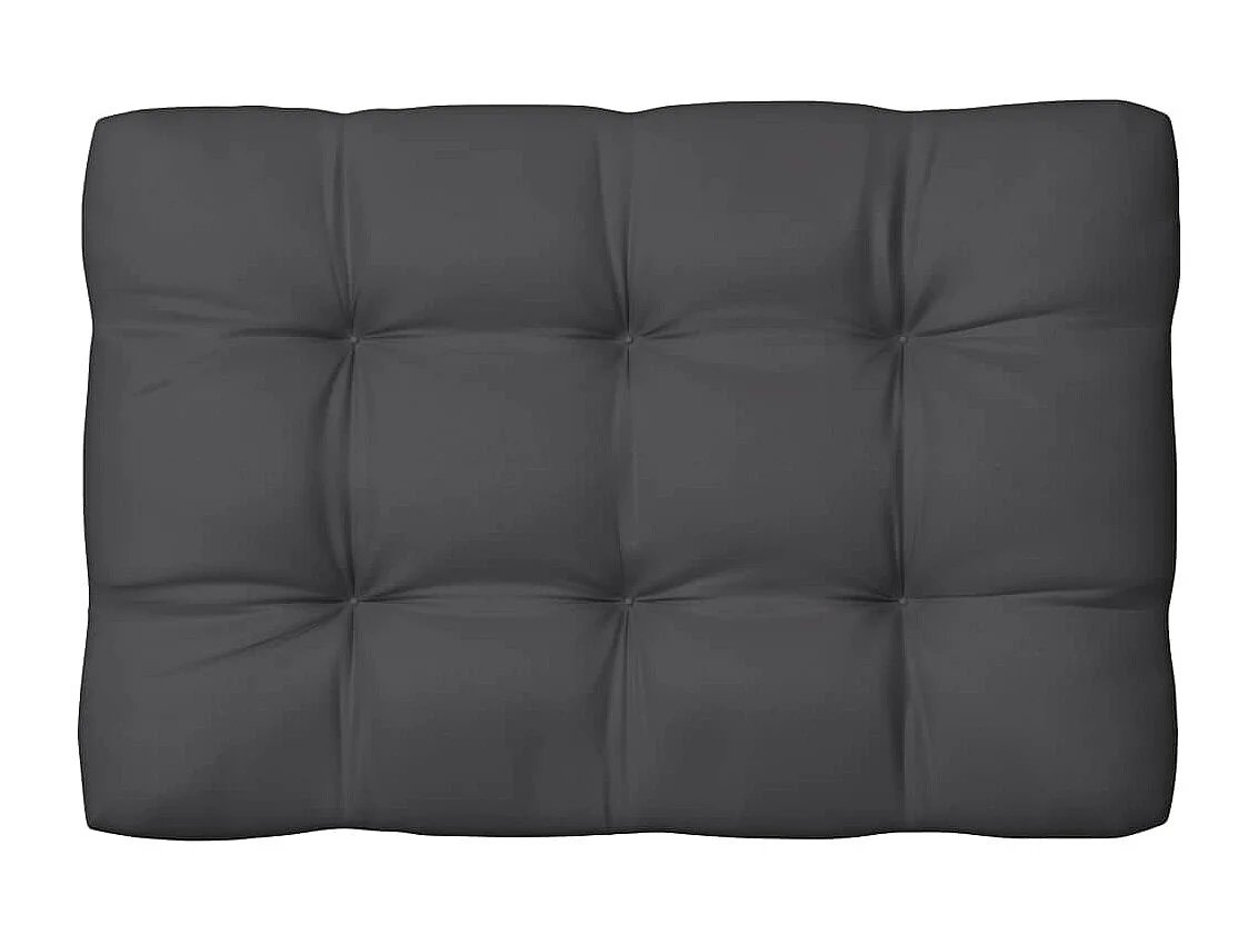 Coussins de canapé palette 7 pièces Anthracite