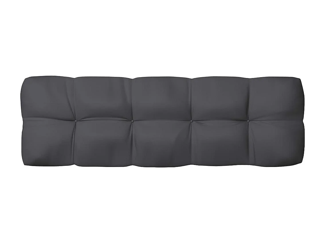 Coussins de canapé palette 7 pièces Anthracite