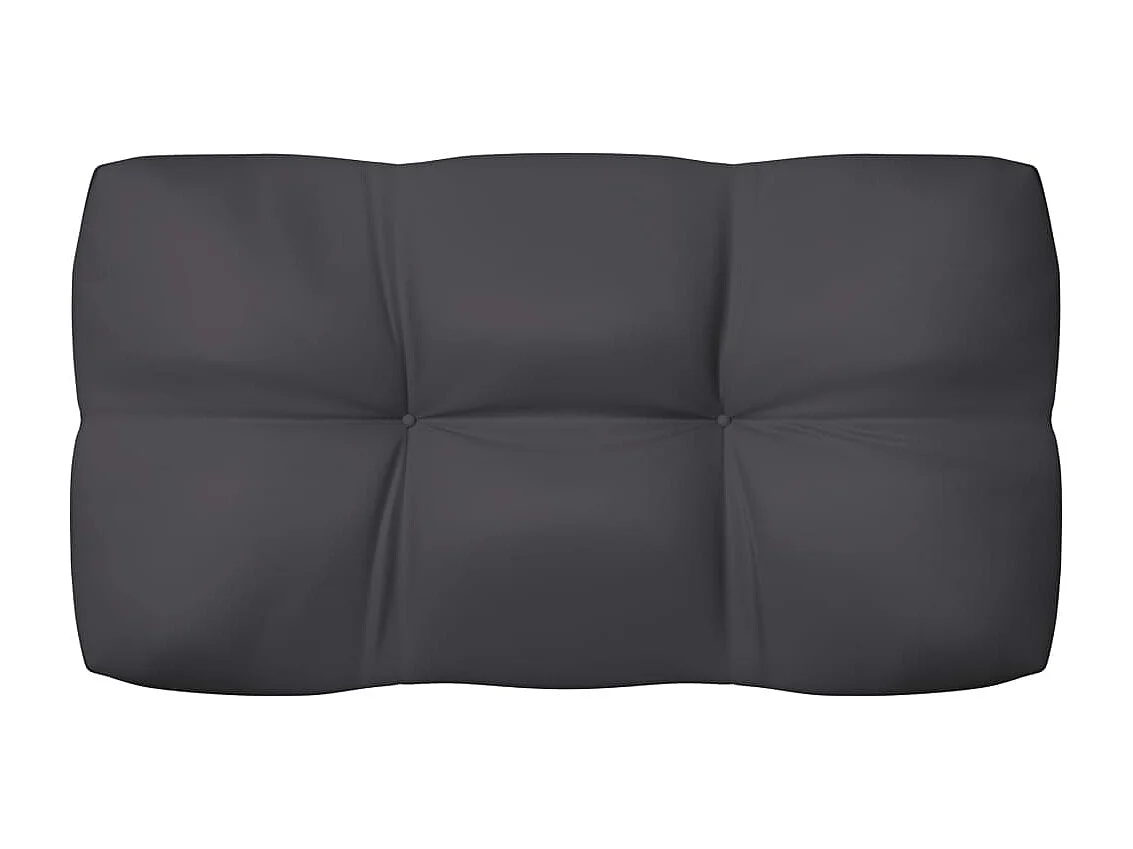 Coussins de canapé palette 7 pièces Anthracite