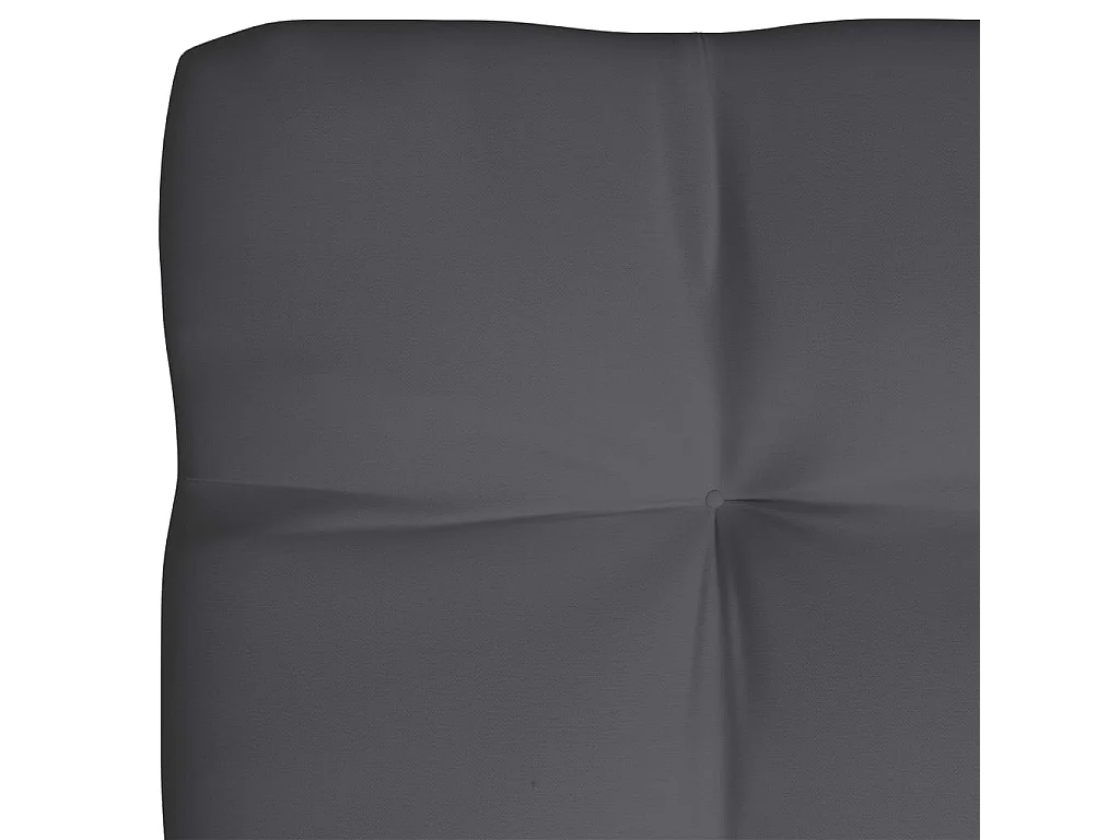 Coussins de canapé palette 7 pièces Anthracite