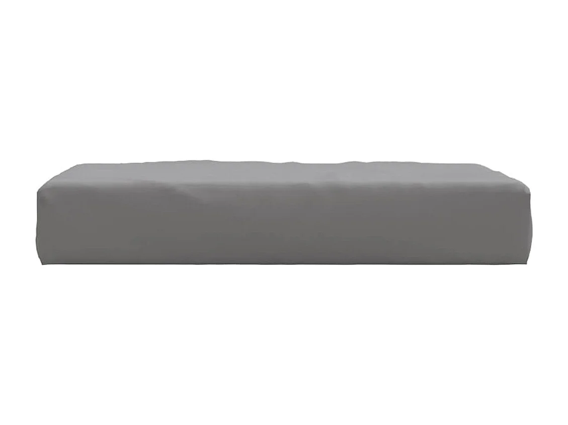Coussin de palette gris tissu oxford