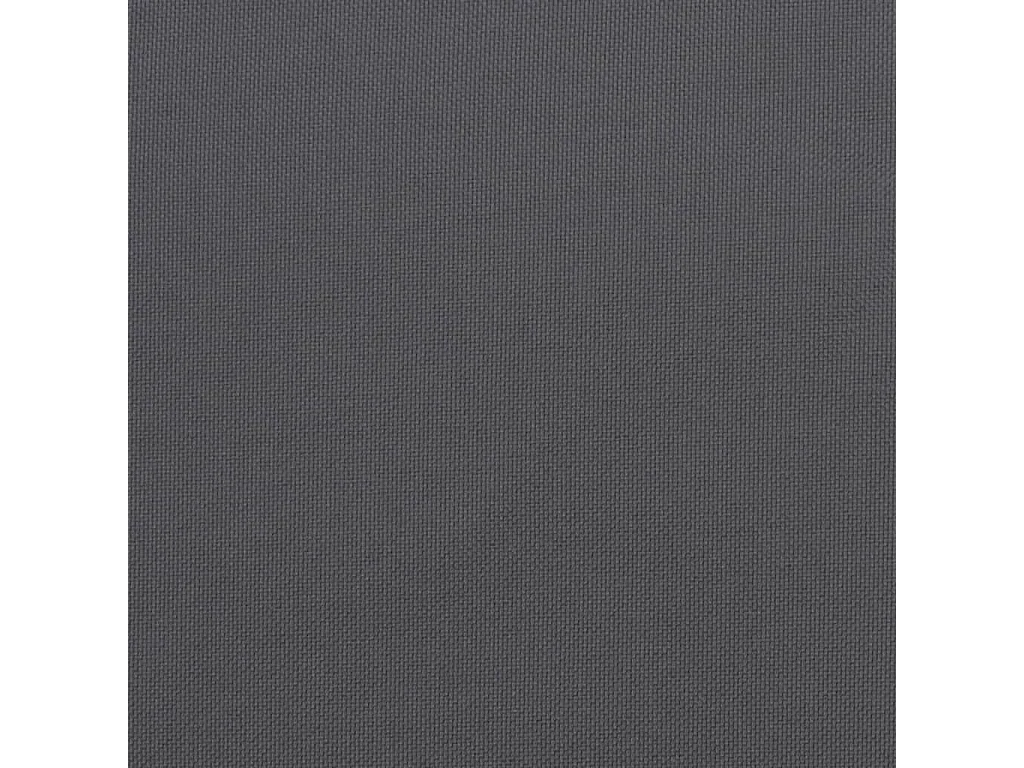 Coussins de palette 3 pièces anthracite tissu oxford
