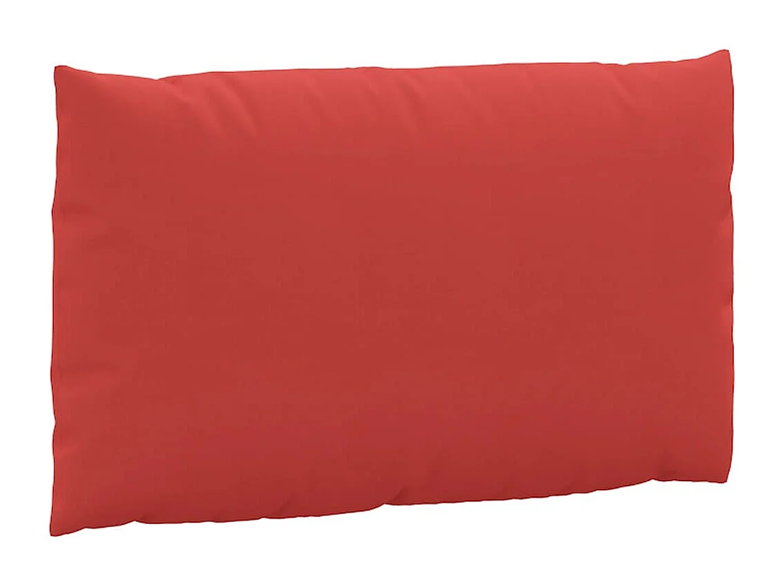 Coussins de palette lot de 2 rouge tissu oxford