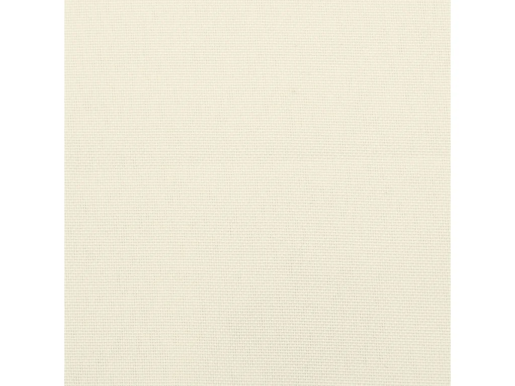 Coussin de palette crème 60x61,5x10 cm tissu