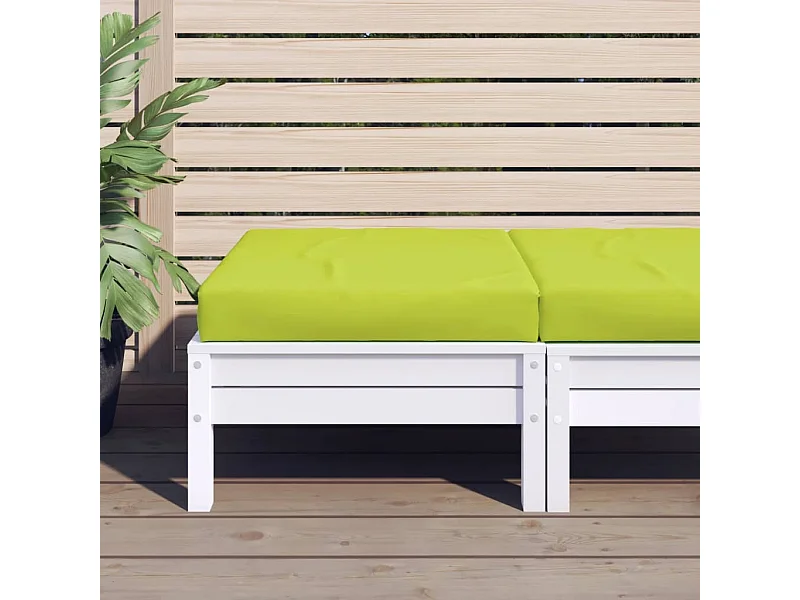 Almofadão para móveis de paletes 60x60x8cm oxford verde-brilhante