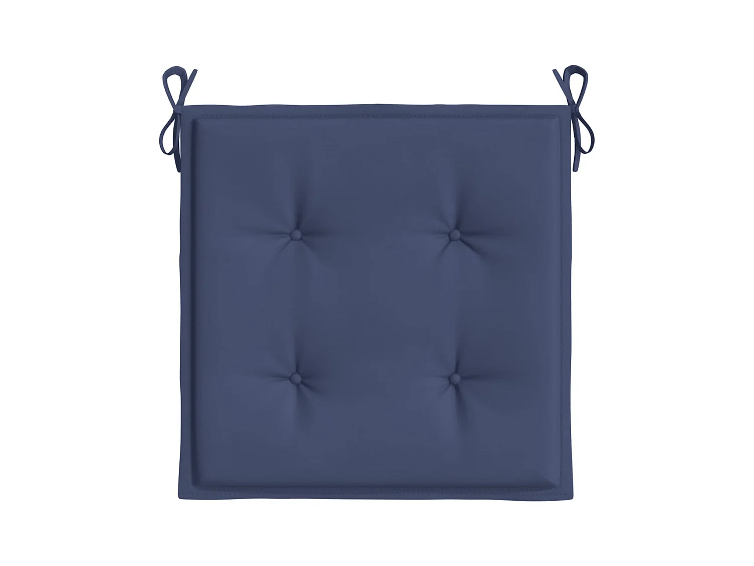 Coussins de palette 6 pièces bleu marine 40x40x3 cm tissu oxford