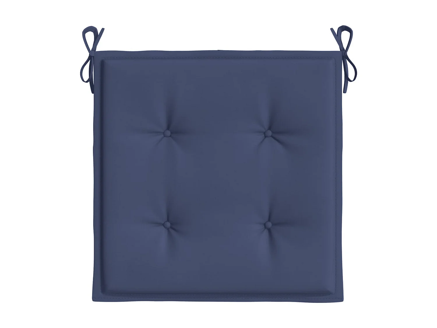 Coussins de palette 6 pièces bleu marine 40x40x3 cm tissu oxford
