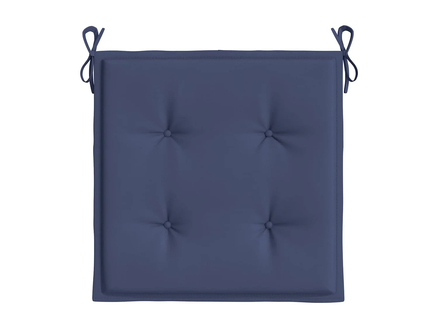 Coussins de palette lot de 4 bleu marine 50x50x3cm tissu oxford