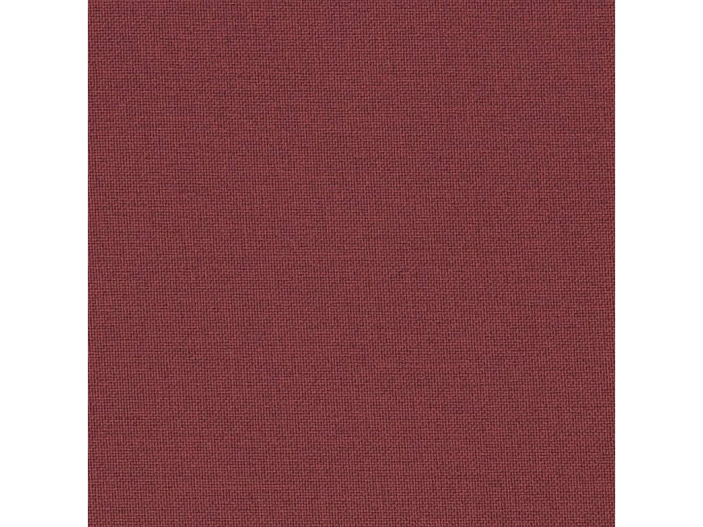 Coussins de palette lot de 2 rouge bordeaux mélangé tissu