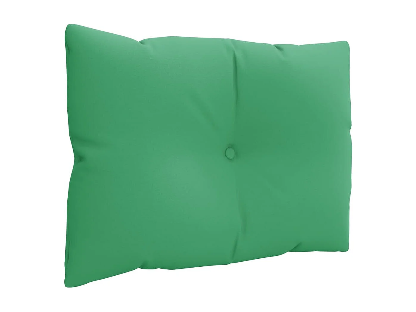 Coussins de palette 3 pièces vert tissu