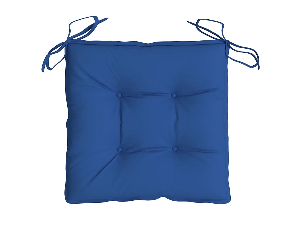 Cojines de palets de jardín 6 unidades tela Oxford azul 50x50x7 cm