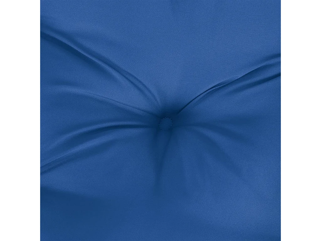Cojines de palets de jardín 6 unidades tela Oxford azul 50x50x7 cm