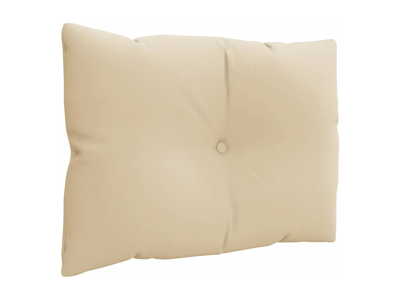 Almofadões para paletes 3 peças tecido bege