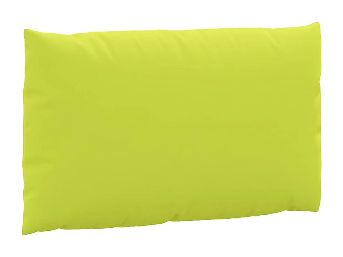 Coussins de palette 3 pièces vert vif tissu oxford