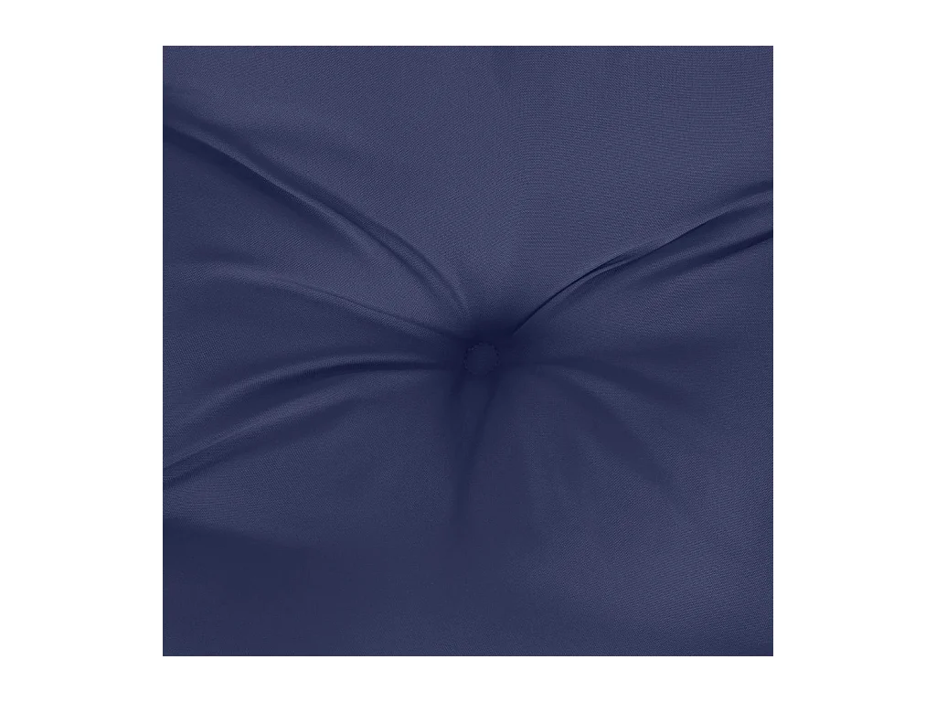 Coussins de palette lot de 2 bleu marine tissu oxford