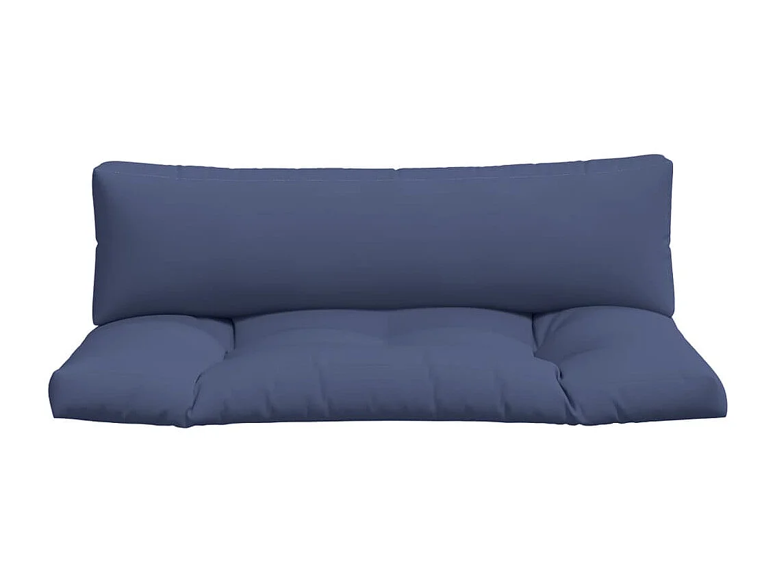 Palletkussens 2 st oxford stof marineblauw