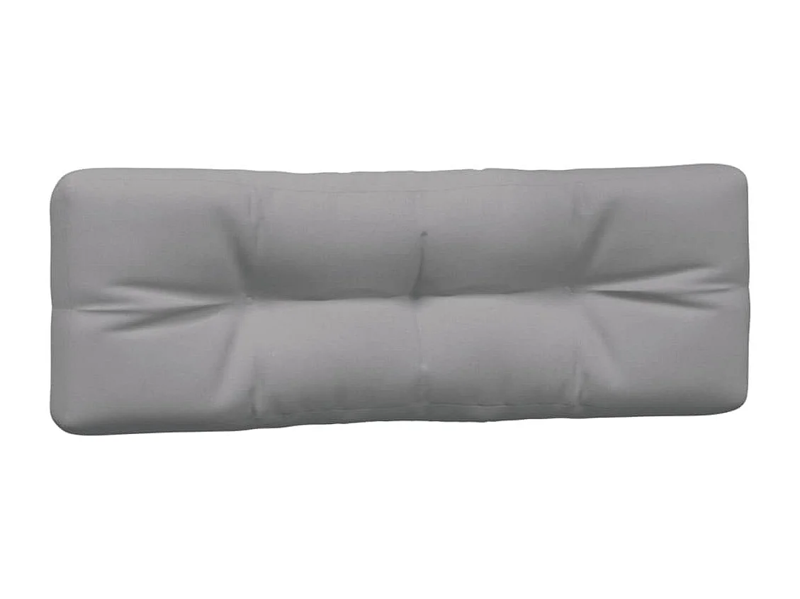 Cojines para palets 5 unidades tela gris