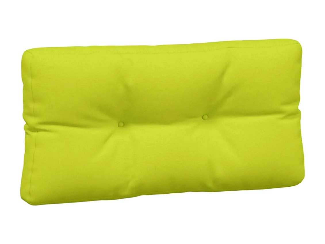 Almofadões para móveis de paletes 5 peças tecido verde brilhante