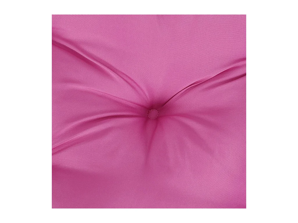 Coussin de palette Rose 50x40x12 cm tissu