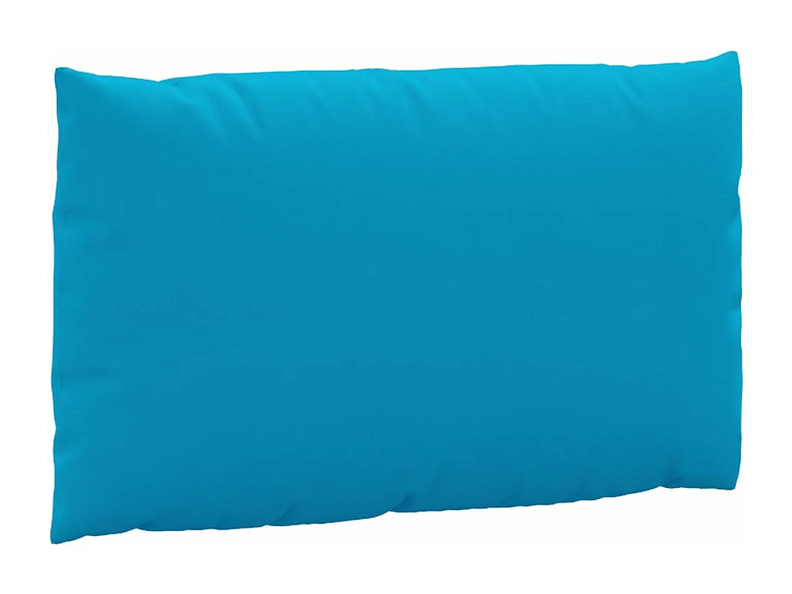 Coussins de palette 3 pièces bleu clair tissu oxford