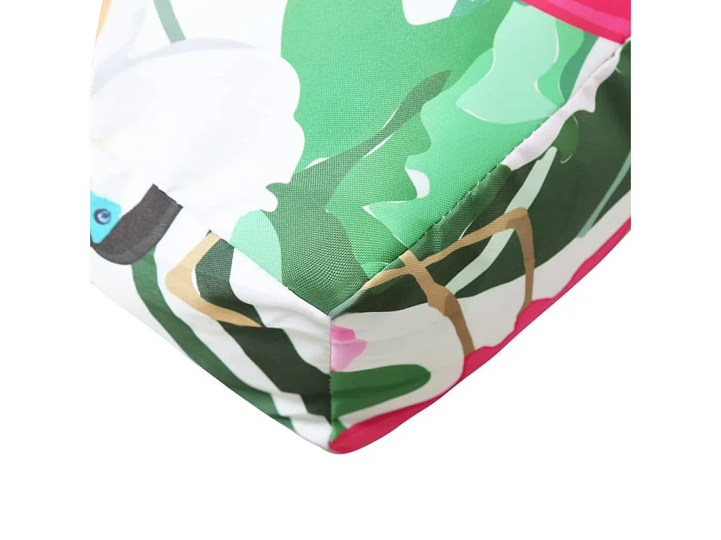 Cojín para palés tela Oxford multicolor 60x61,5x10 cm