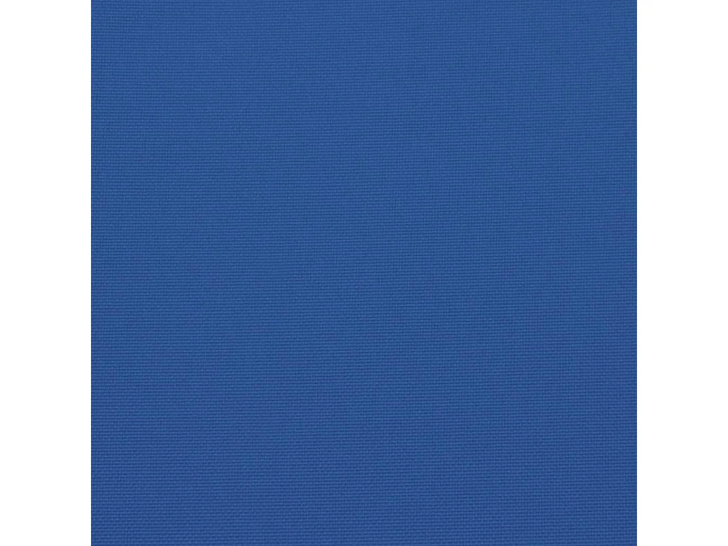 Coussin de palette bleu tissu oxford