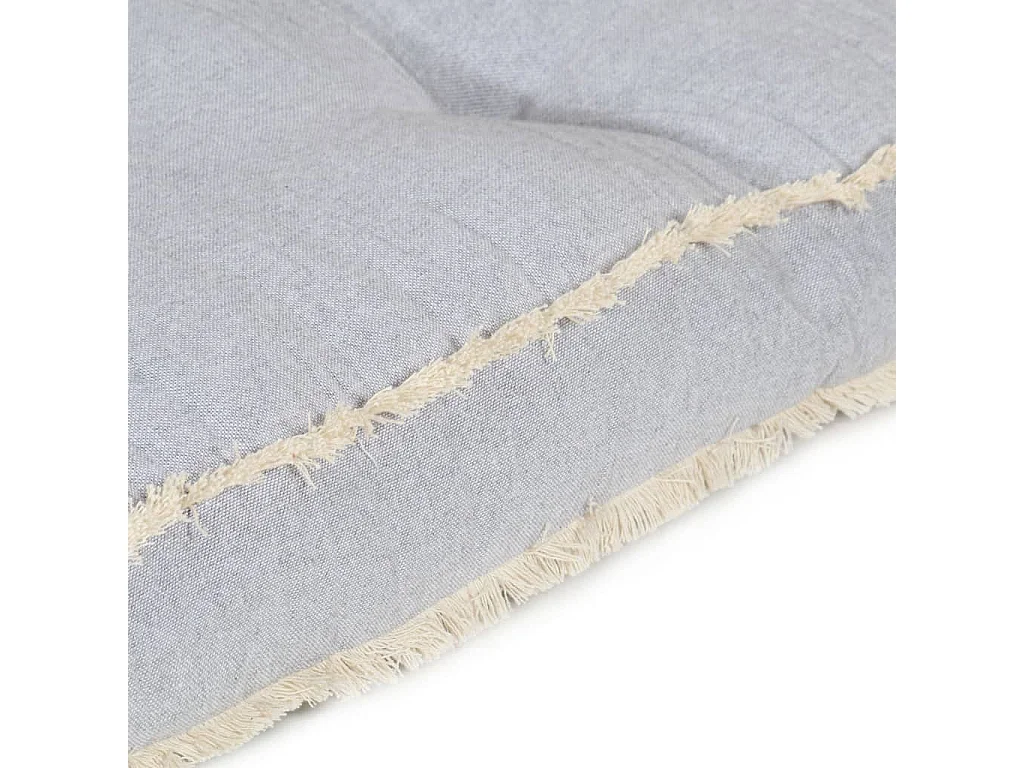 Coussin de canapé palette Gris 120x80x10 cm