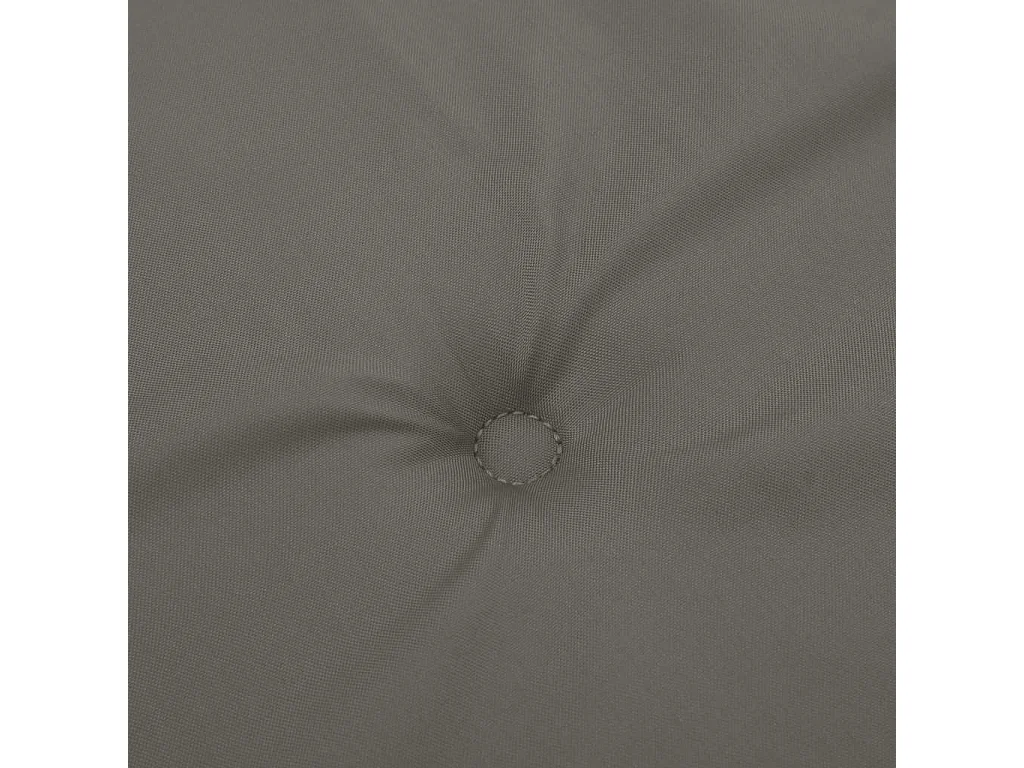 Coussin de banc de jardin gris foncé mélangé 150x50x7 cm tissu